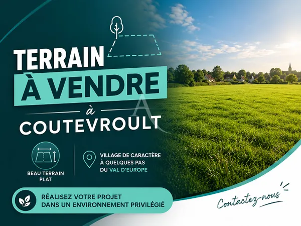 Terrain Coutevroult 282 m2