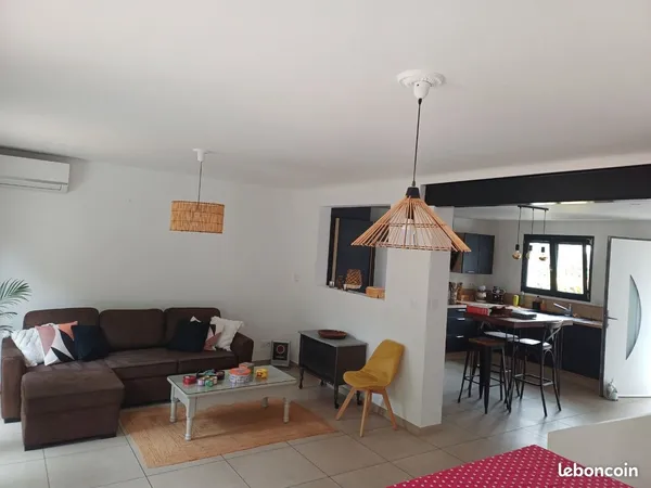 Maison 2 faces 130 m2 secteur sud de Perpignan