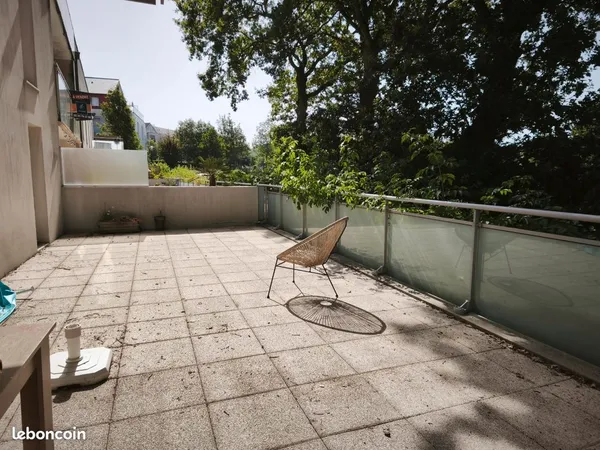 Appartement 3 pièces. 63m2 avec terrasse 60m2 sans vis à vis .Rennes Patton