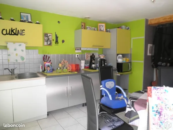 Maison individuelle de 110m² (4 chambres) avec jardin