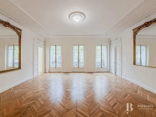 PARIS XVI - A LOUER VIDE - AVENUE KLEBER - SUPERBE 7 PIÈCES AU 1ER ETAGE - 250 M² - PARKING ET CAVE 