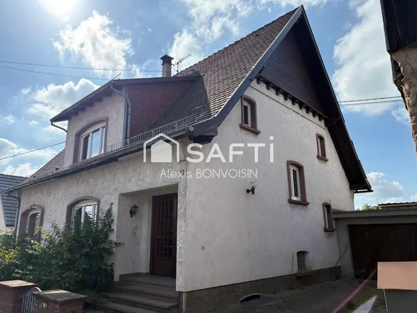 Maison familiale de 190 m² au coeur de Soufflenheim