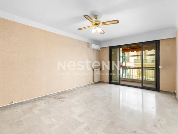 Appartement 3 pièces à vendre à Nice - Secteur Riquier, lumineux et calme