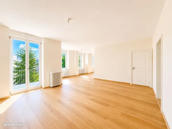 Strasbourg - orangerie - appartement bourgeois 6 pieces - 156 m² - terrasse - jardin commun - etage 