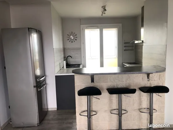 Appartement T3 meublé 62m² limite Gières
