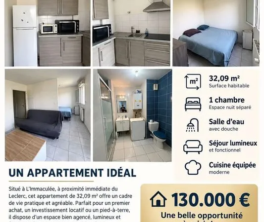 À vendre appartement
