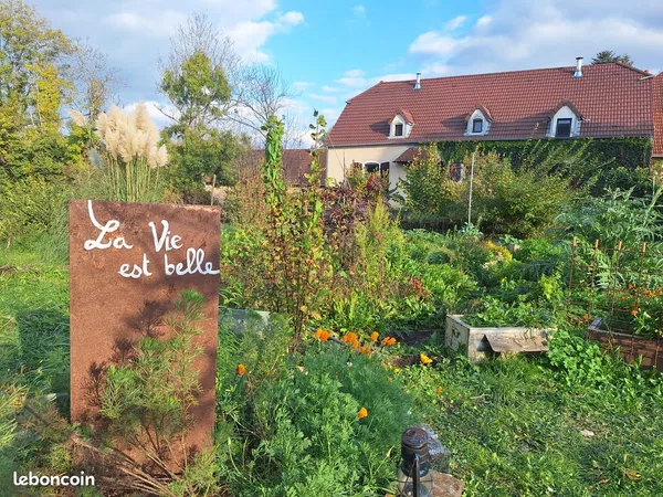 Grande maison 2ha verger four a pain labo