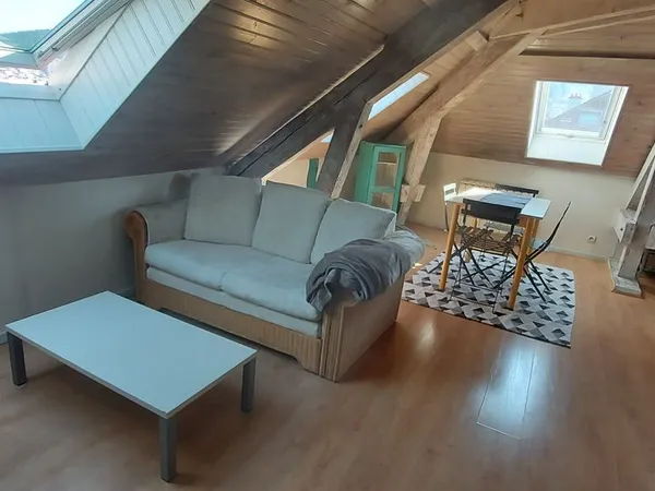 Gérardmer T2 proche lac et commodités (50m² au sol)