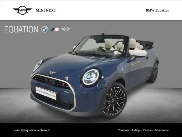 Mini Cooper cabrio s 204ch favoured dkg7