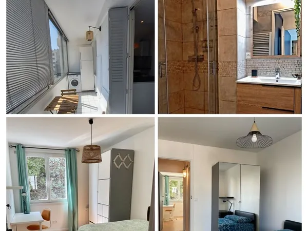 Colocation meublée à Grenoble, 2 chambres disponibles dans un très bel appartement, tout confort, au