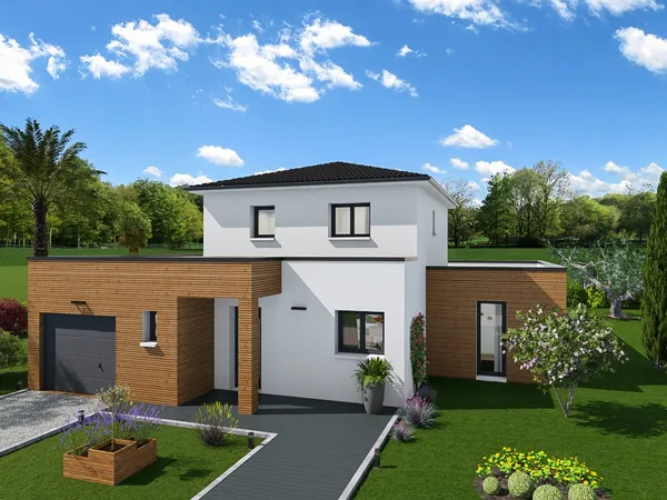 Terrain + Maison à vendre à Bruguières