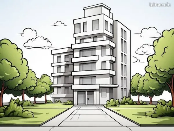 Immeuble 99 pièces 2800 m²