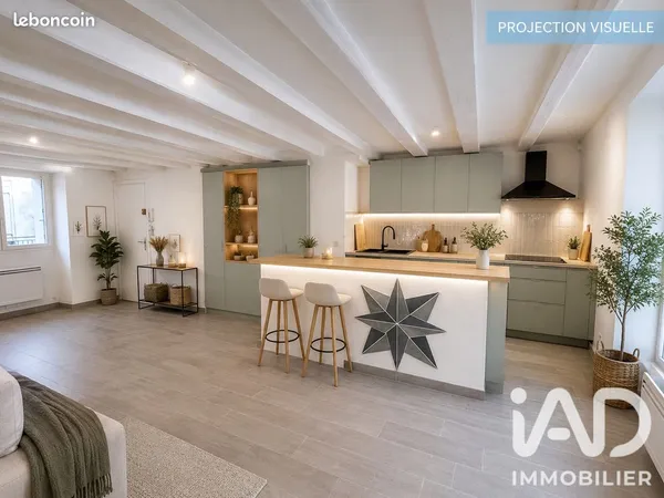 Appartement 4 pièces 61 m²