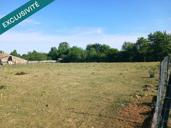Magnifique terrain constructible à la campagne