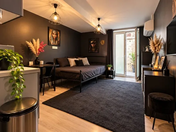 À VENDRE STUDIO LOUÉ ET CLIMATISE RDC