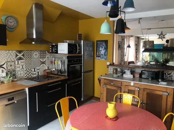 Appartement et atelier/local commercial