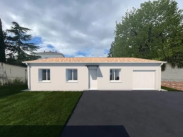 Villa neuve de plain pied à Villeneuve/Lot proche commodités