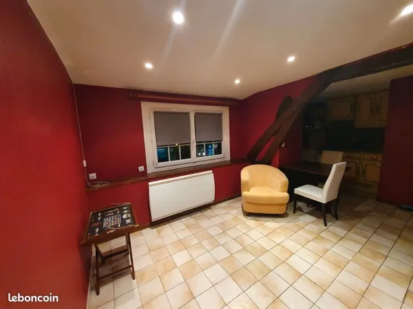 F2 Centre épernon 37m² meublé 750 CC