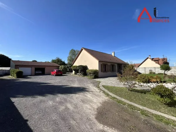Maison familiale 6 pièces - 140 m² - Terrain 1 600 m² - Petit-Caux