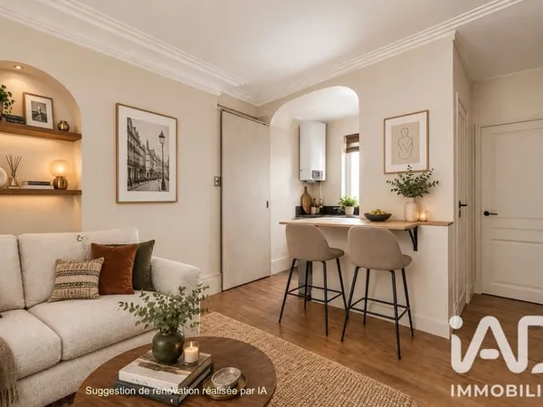 Appartement 2 pièces 28 m²