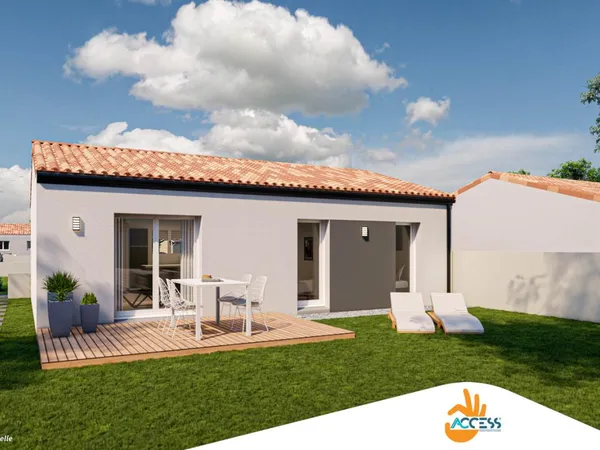 Terrain + maison 65 m²