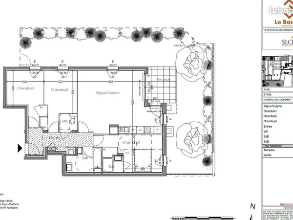 Appartement 4 pièces 85 m²
