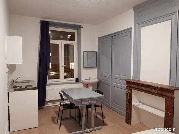 Chambre meublée 14m² étudiant