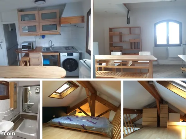 Location studio atypique de 22m² à Bron, pour étudiant