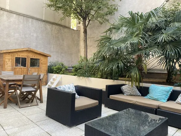 Vends Appartement 3 pièces avec terrasse et jardin Paris 15