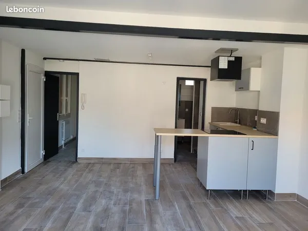 Appartement T2 56m² avec grand garage 50m²