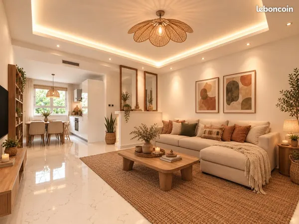 T3 rénové de 62 m² avec balcon et cave - 225 000