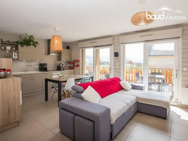 Agréable T3 avec belle terrasse et vue
