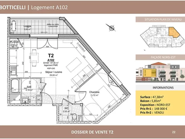 À VENDRE EN EXCLUSIVITÉ | Résidence BOTTICELLI - ALBI Stadium