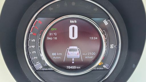 Fiat 500 1.2 69 - Lounge – 2018 – 78455 km – Essence – Boîte Manuelle — photo 23