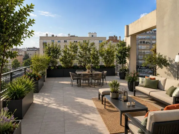 T3 + Superbe Terrasse proche tout.