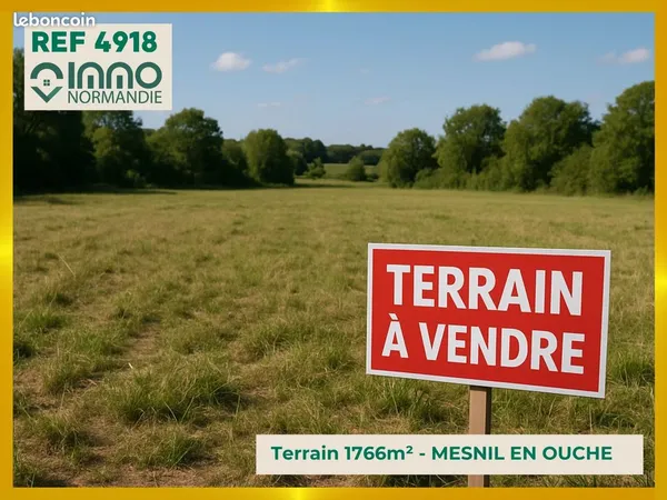 Terrain 1766 m² Mesnil-en-Ouche