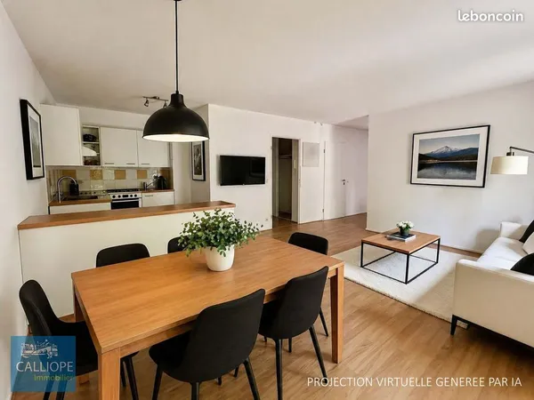 Appartement 4 pièces 65 m²