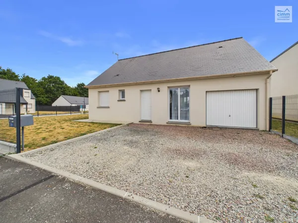 Maison plain pied de 76m² sur un terrain de 524 m²