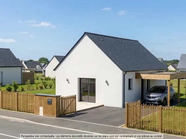 Maison neuve 2 pièces 59 m²