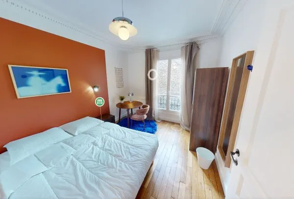 Loue chambre en colocation dans appartement de deux chambres (deux chambres disponibles) - Paris 12è