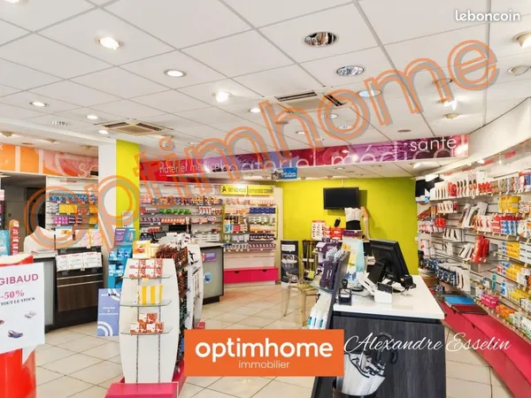 Fonds de commerce pharmacie 280 m²
