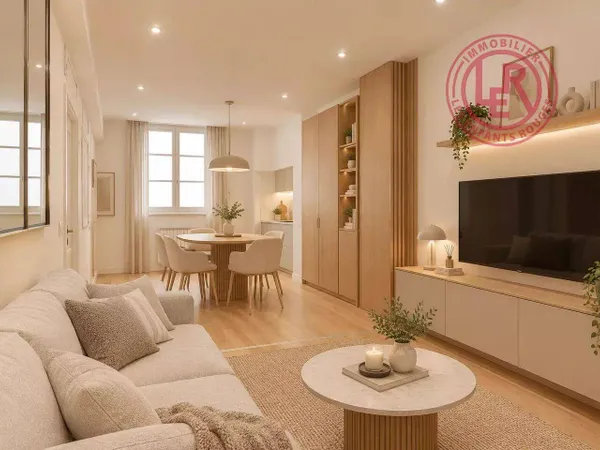 Appartement 2 pièces 50 m²