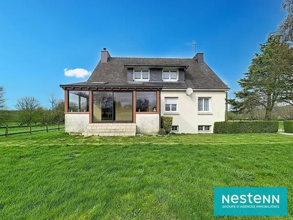 Exclusivité NESTENN Plaintel : maison néo-bretonne de 180 m² à Saint Brandan, 6 chambres, sur 8300 m