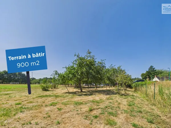 Terrain de 900m² à batir