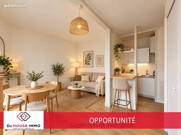 Studio 1 pièce 20 m²