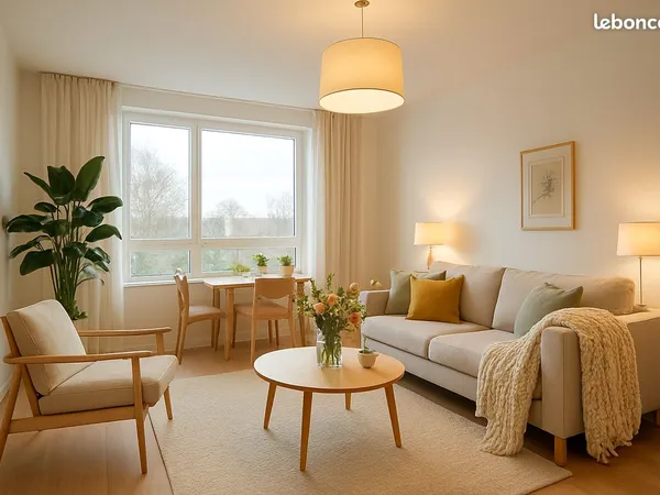 Appartement 3 pièces 45 m²