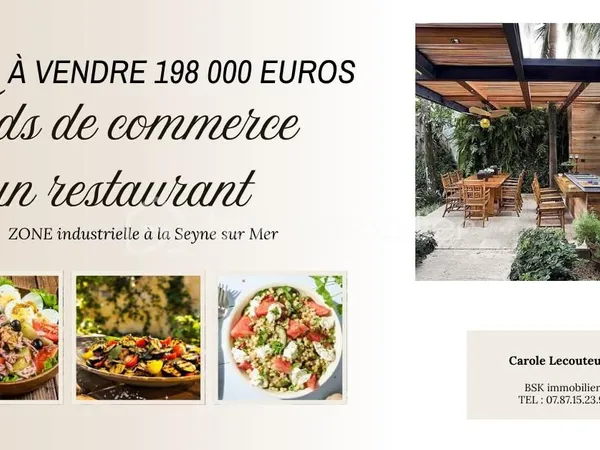 Commerce restaurant La Seyne Sur Mer