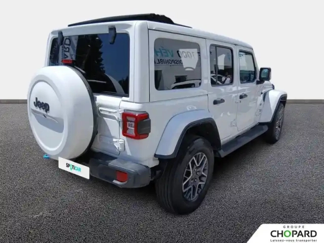 Jeep Wrangler unlimited 4xe 2.0 l t 380 ch phev 4x4 bva8 — photo 8