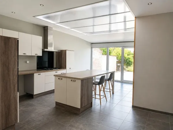 Vends maison - 128 m² - 5 pièces, 3 chambres - Sin Le Noble 59450
