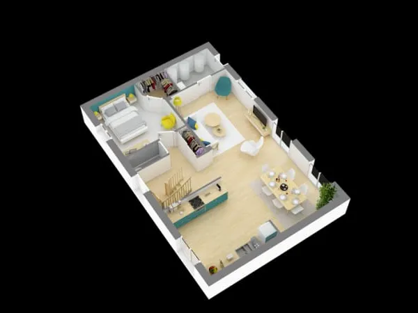 Maison neuve 6 pièces 115 m²